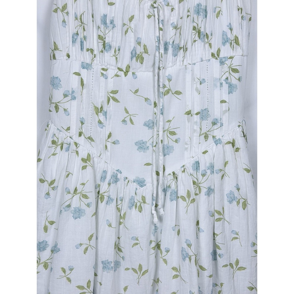 American Eagle Milkmaid Prairie Mini Dress Dainty Romantic Cottagecore S - Picture 5 of 14